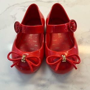❤️Mini Melissa Red Sweet Love Shoes ❤️